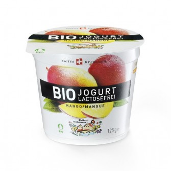 Jogurt mango bez laktozy 3,5% Molkerei Biedermann 125g