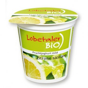 Jogurt cytrynowy 3,7% Lobetaler BIO 150g