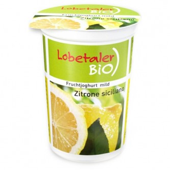 Jogurt cytrynowy 3,7% Lobetaler BIO 150g