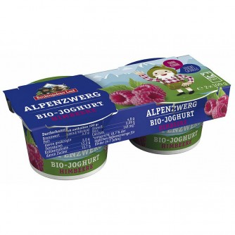 Jogurt malinowy 3,9% Berchtesgadener Land 2x100g