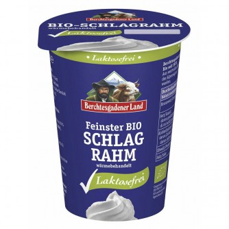 Śmietana słodka bez laktozy 30% Berchtesgadener Land 200g