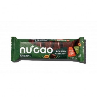 Baton czekoladowy z orzechami laskowymi Nucao 40g