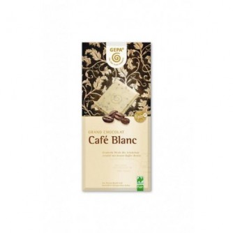 Czekolada biała Café Blanc GEPA 100g
