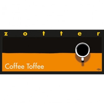 Czekolada z nadzieniem kawowym i toffi Zotter 70g