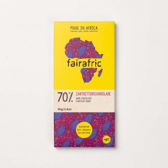 Czekolada gorzka 70% 80g Fairafric