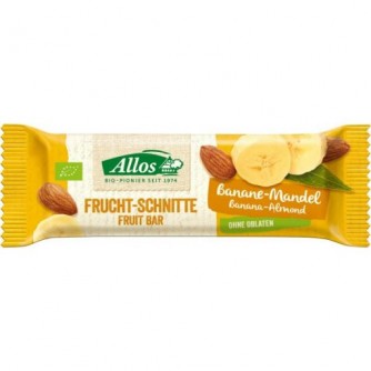 Baton owocowy bananowo-migdałowy 30g Allos