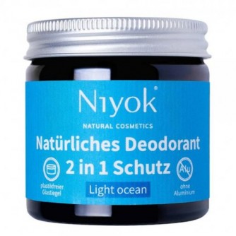 Dezodorant i antyperspirant w kremie Light Ocean 40 ml Niyok