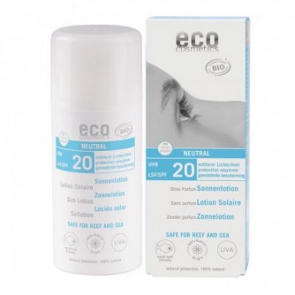 Balsam przeciwsłoneczny LSF 20 bezzapachowy 100ml Eco Cosmetics