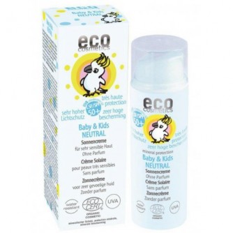 Krem przeciwsłoneczny dla niemowląt SPF 50+ bezzapachowy 50ml Eco Cosmetics