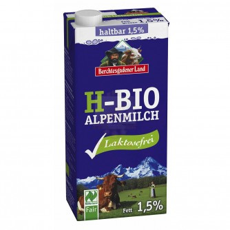 Mleko niskotłuszczowe 1,5% Berchtesgadener Land 1l