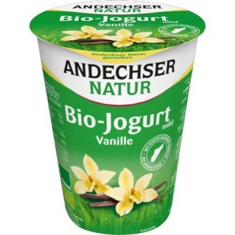 Jogurt waniliowy 3,7% Andechser Natur 500g