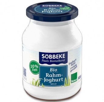 Jogurt śmietankowy łagodny 10% Söbbeke 500g