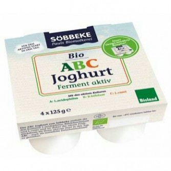 Jogurt probiotyczny ABC 3,8% Söbbeke 4x125g